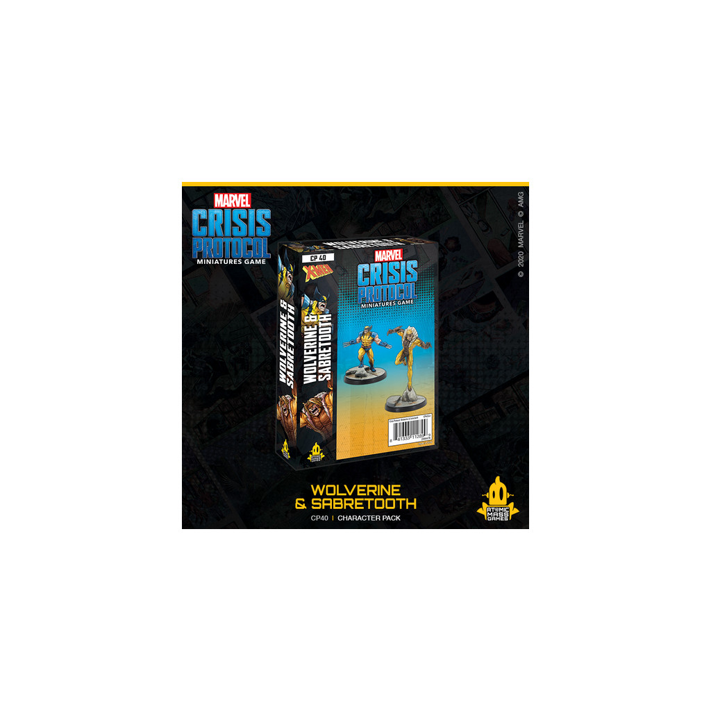 Marvel Crisis Protocol - Wolverine & Sabertooth