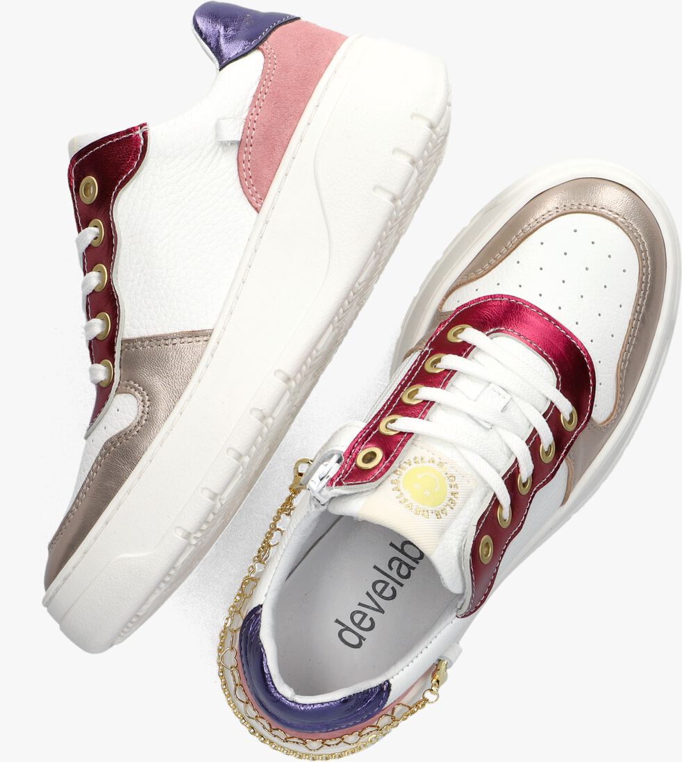 DEVELAB gouden develab lage sneakers 41882