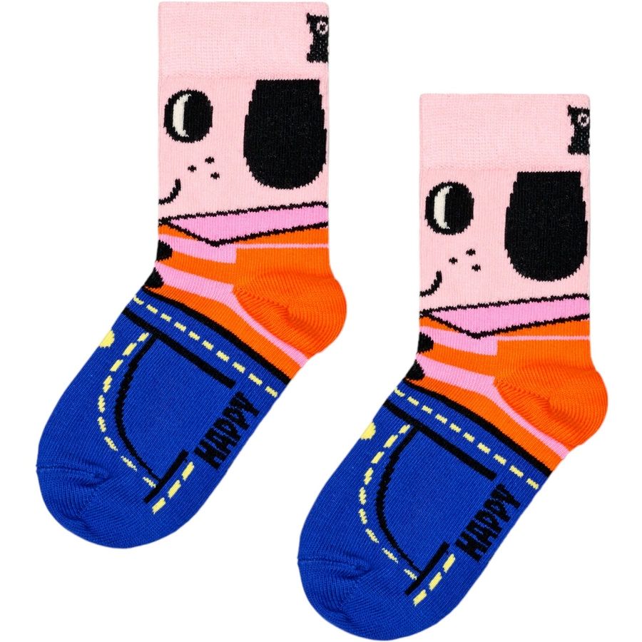 Happy Socks Socken Kids 3-Pack Animal Gift Set multi_coloured