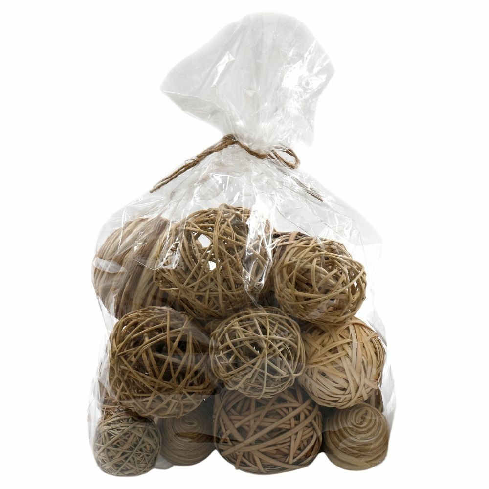 Sachet de boules séchées natural 26 x 30 cm