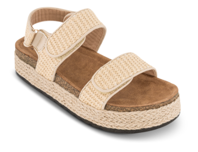 NOË Collection Plateau Sandal Beige 4226101780