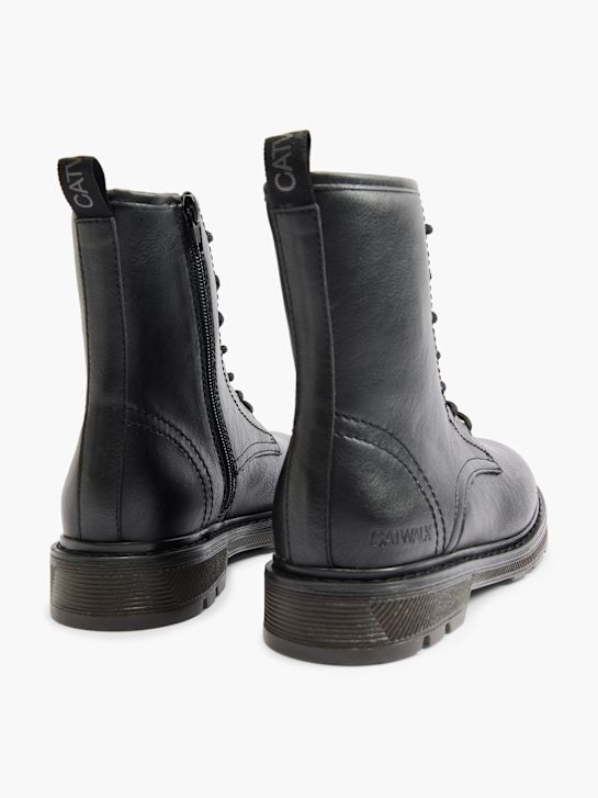 Graceland Schnür-Stiefelette Schwarz