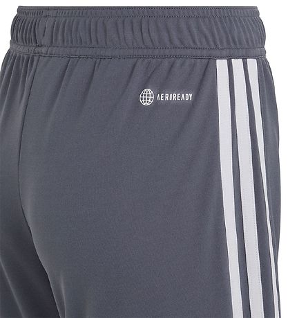 adidas Performance Shorts - TIRO 23 - Grau/Weiß