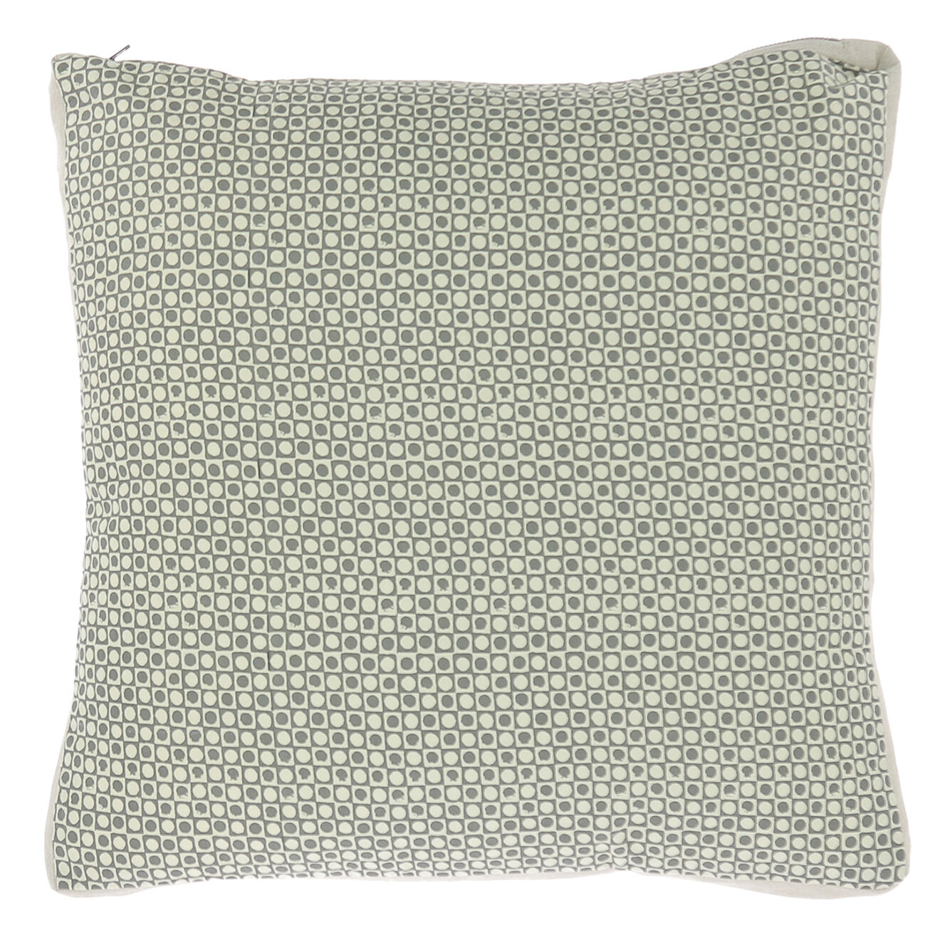 En Fil d'Indienne Housse de coussin Soie tabac - 45x45 cm