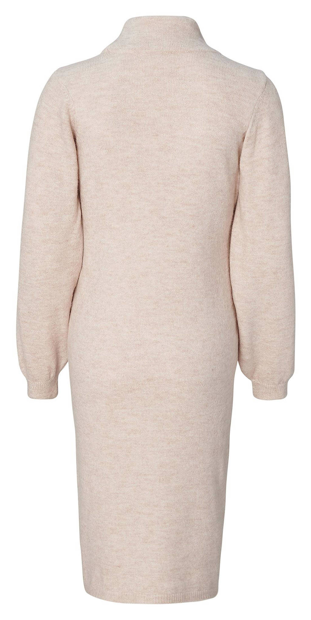 Noppies gebreide zwangerschaps- en voedingsjurk Mico beige