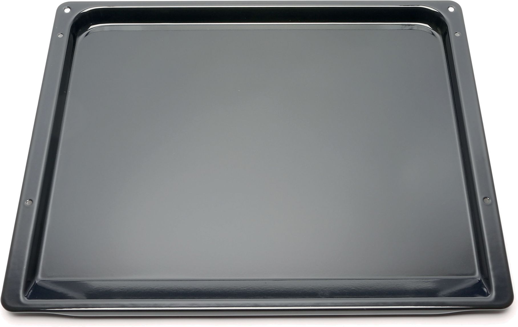 Assadeira esmaltada. Cor: Cinza esmaltado. Dimensões: 45 x 37 x 2,1 cm. 00432256