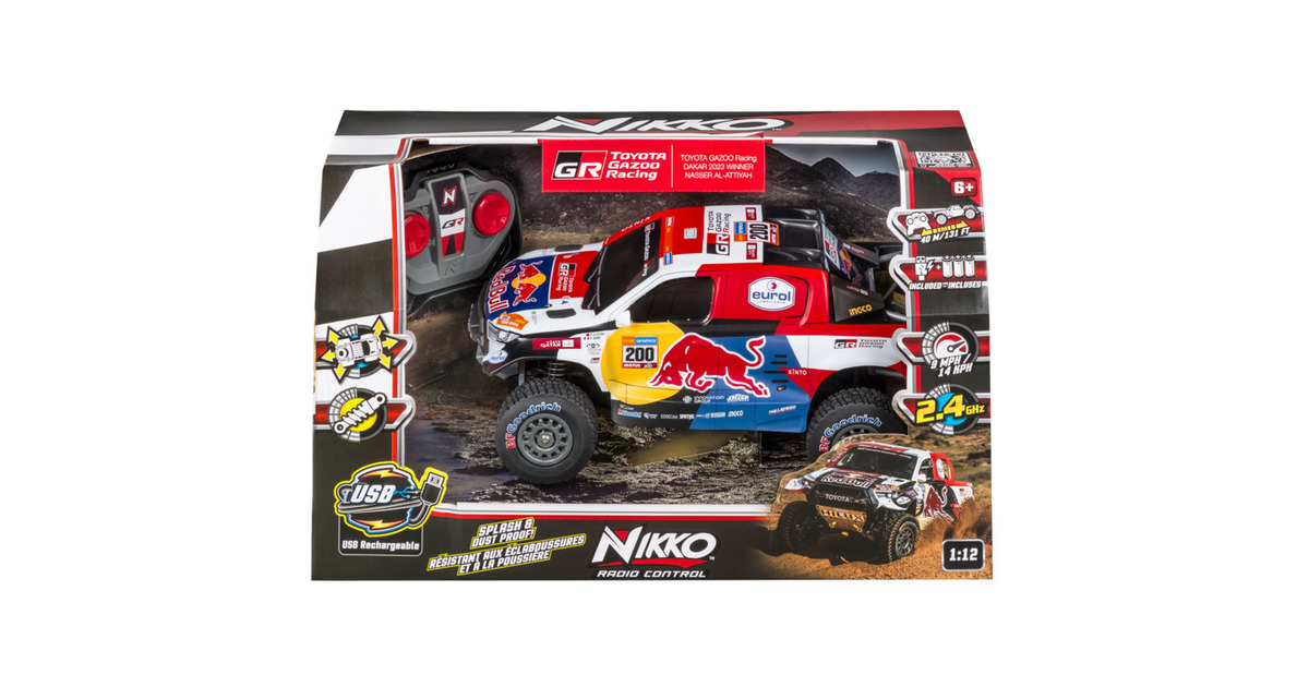 Nikko1:12th Scale ProTrucks - TOYOTA GAZOO Racing DAKAR 2023 WINNER - NASSER AL-ATTIYAH