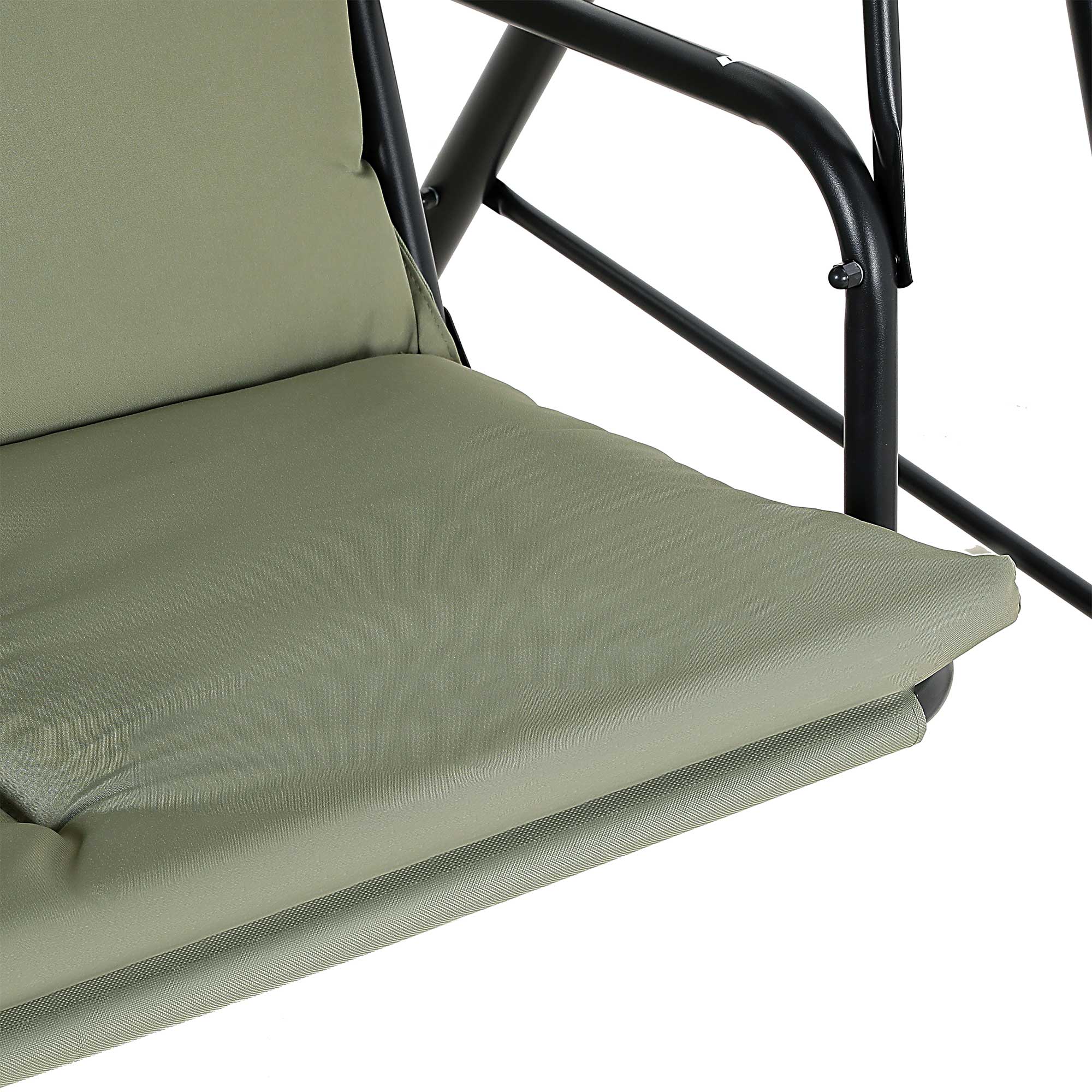 Strattore Hollywoodschaukel Gartenschaukel / Gartenliege 175 x 110 x 153 cm - Grün