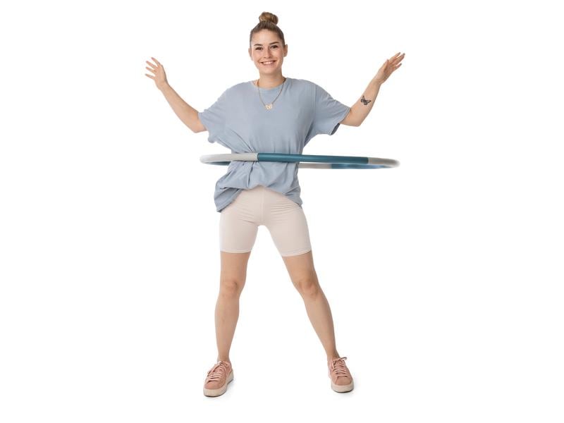 KOOR Hula Hoop Reifen Lulu 6-Segm. 1.5 kg Hula Hoop Reifen