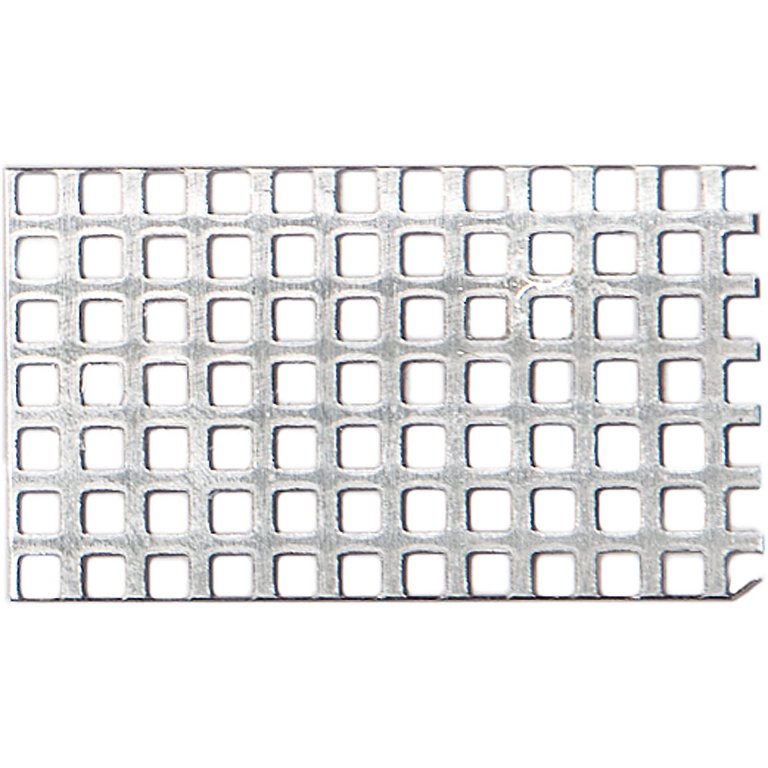 Aluminium Feinlochblech, Quadratloch