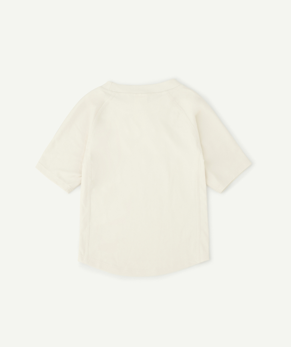 LASSIGT-SHIRT ÉCRU TIGRES ANTI-UV BÉBÉ