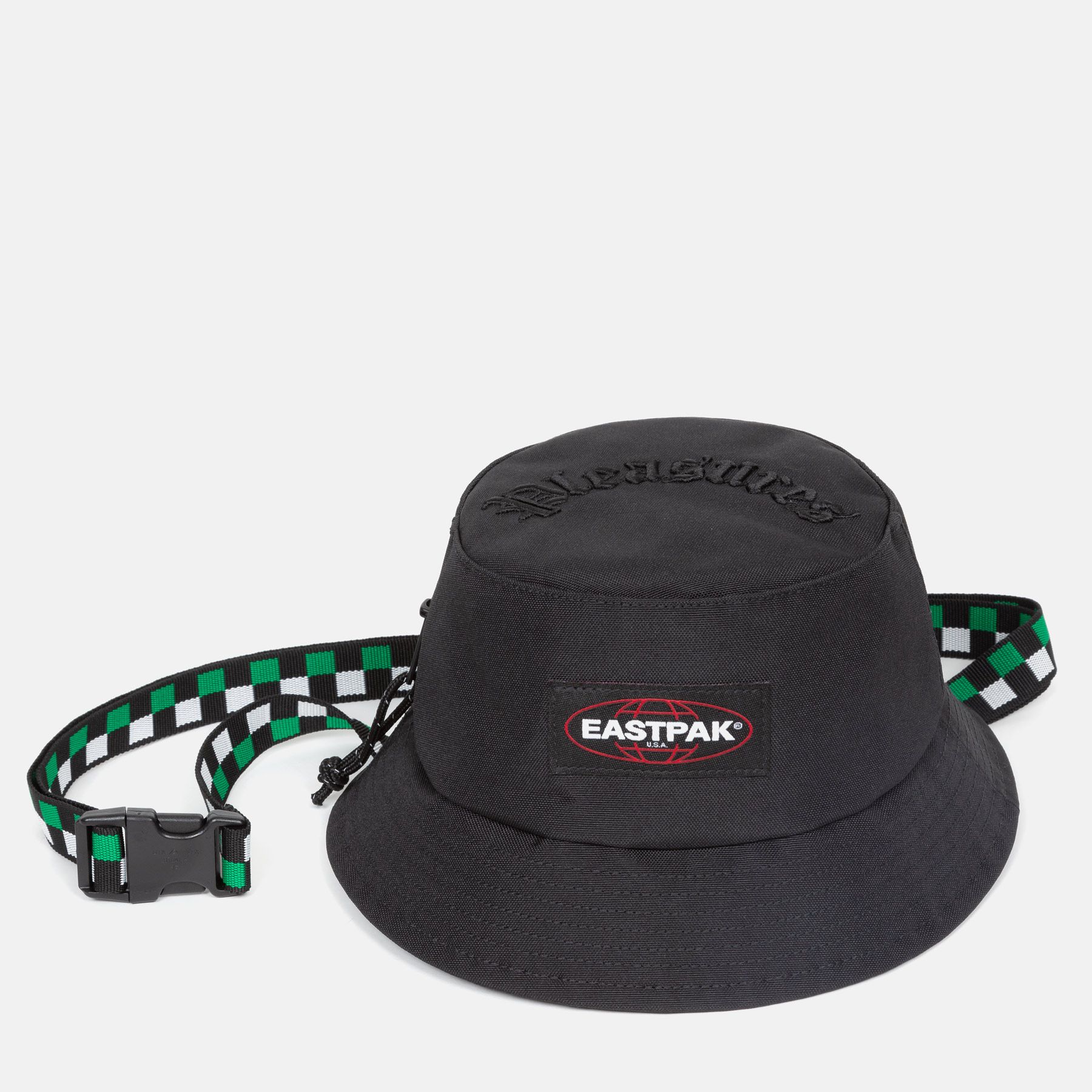 Bucket Crossbody Pleasures Embroidery Black