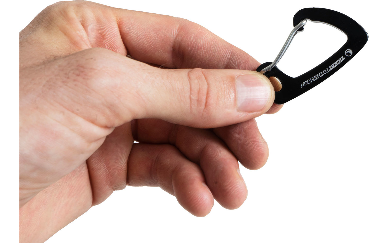 Ticket To The Moon 6kN Aluminium Karabiner für Ausrüstung und leichte Hängematte 2 Stück