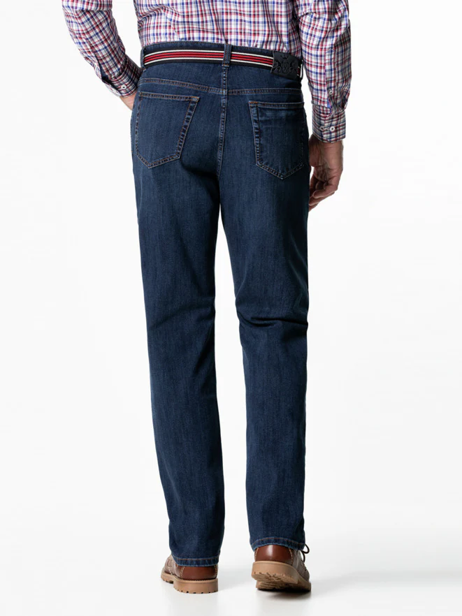 Gürtel-Jeans Regular Fit