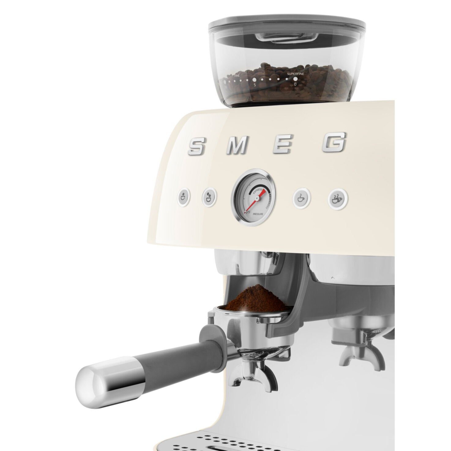 Smeg Espressomaschine EGF03CREU Crème