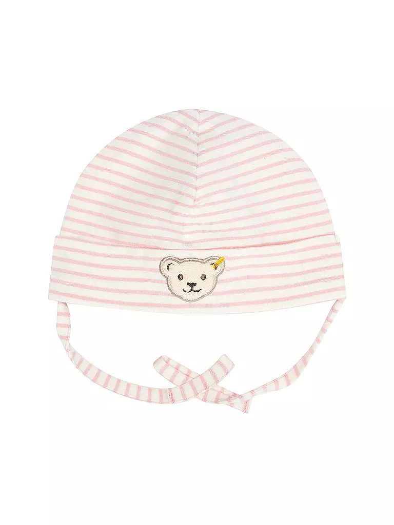 STEIFF Baby Mütze - Haube  rosa