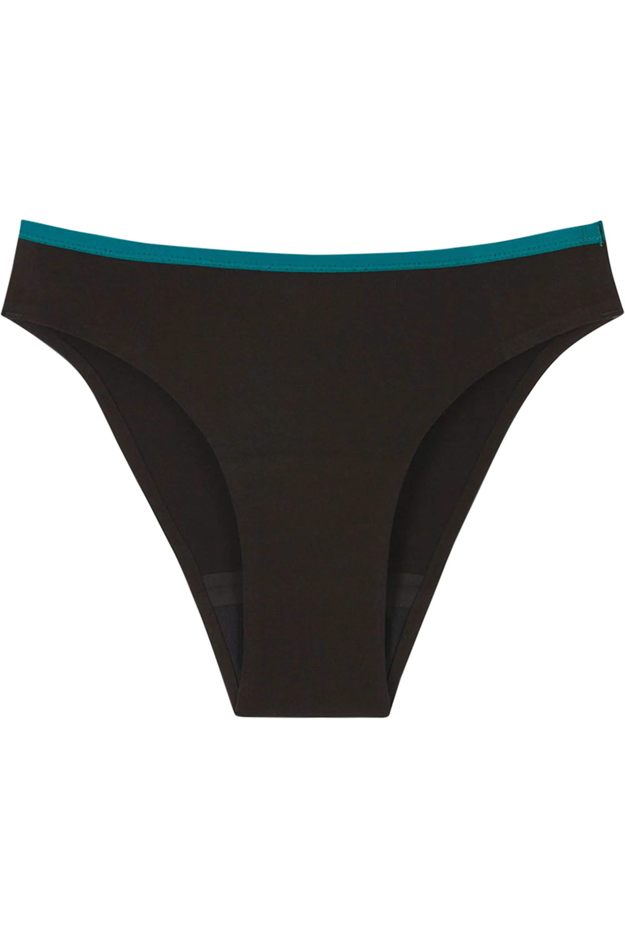 Smoon Culotte menstruelle en coton flux moyen noir