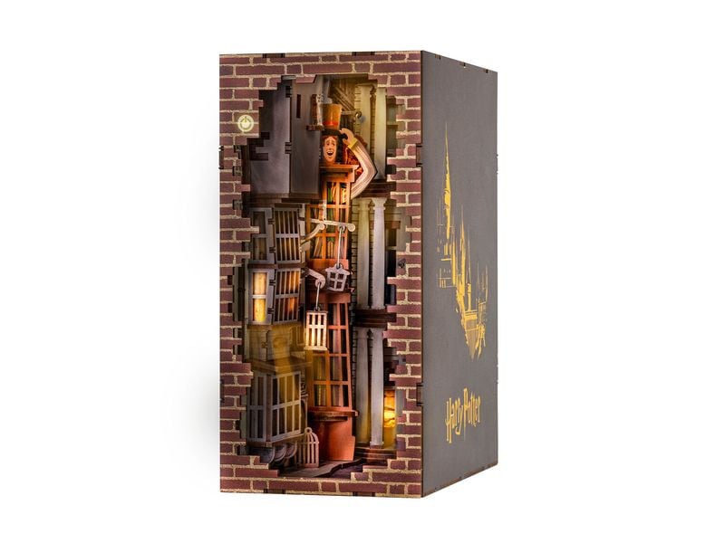 Revell Bausatz Diagon Alley Harry Potter Holzbausatz mit LED-Beleuchtung und Berührungssensor
