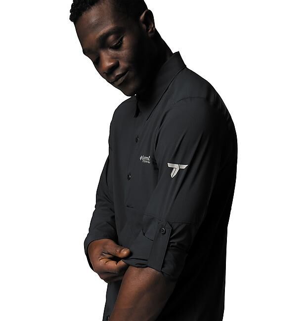 COLUMBIA - CHEMISE CIRQIE RIVER VENTED WOVEN LS