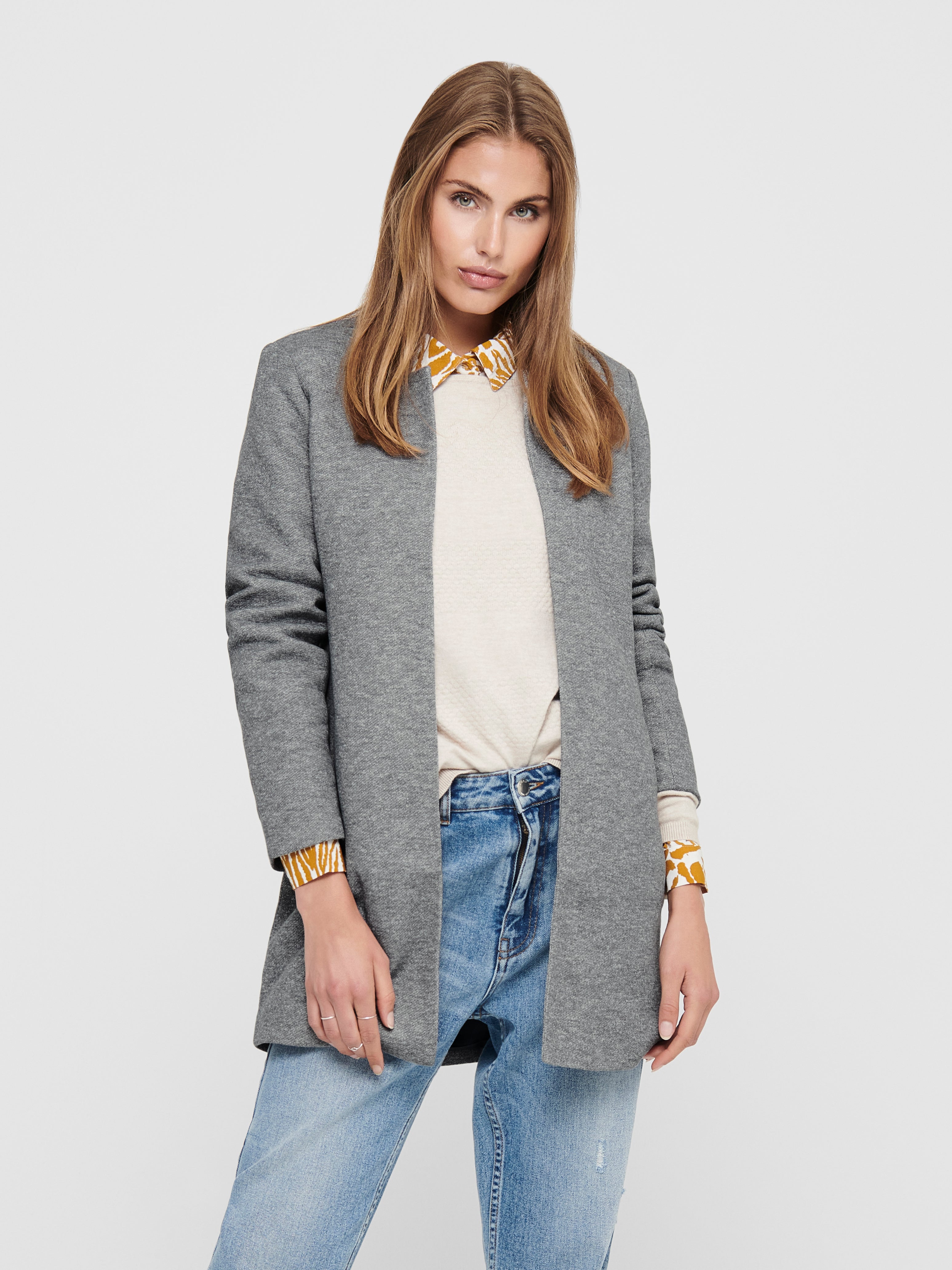 ONLSOHO Blazer Light Grey Melange