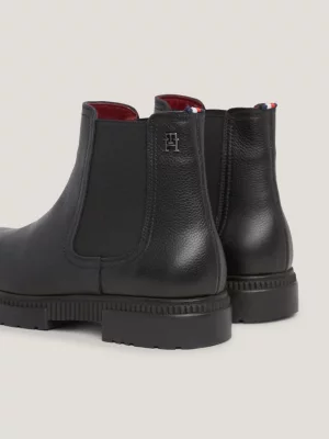 Botas de couro com solado tratorado TH Comfort, repelentes à água