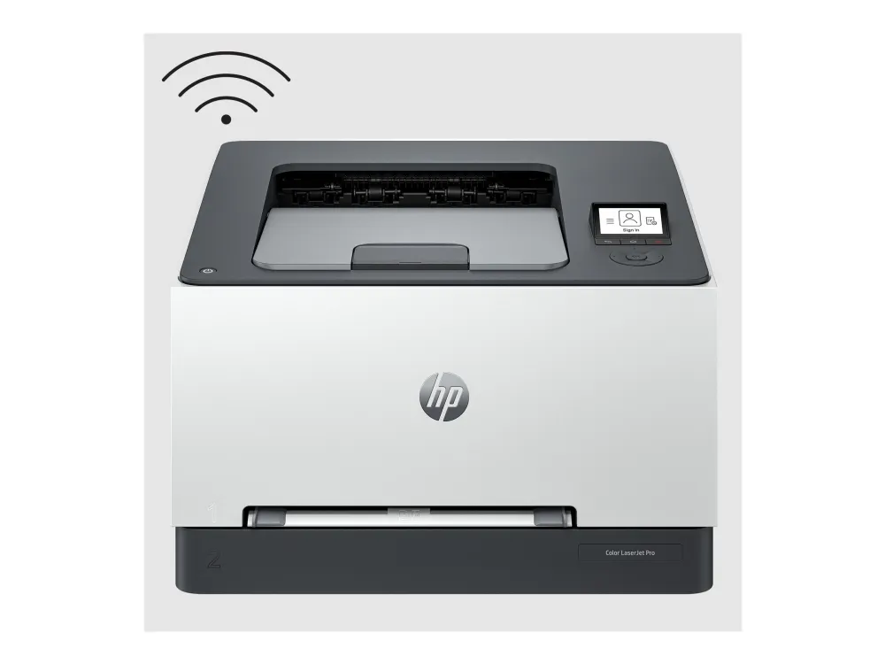 HP Color LaserJet Pro 3202dn - Printer - farve - Duplex - laser - A4/Legal - 600 x 600 dpi - op til 25 spm (mono) / op til 25 spm (farve) - kapacitet: 251 ark - Gigabit LAN, USB 2.0