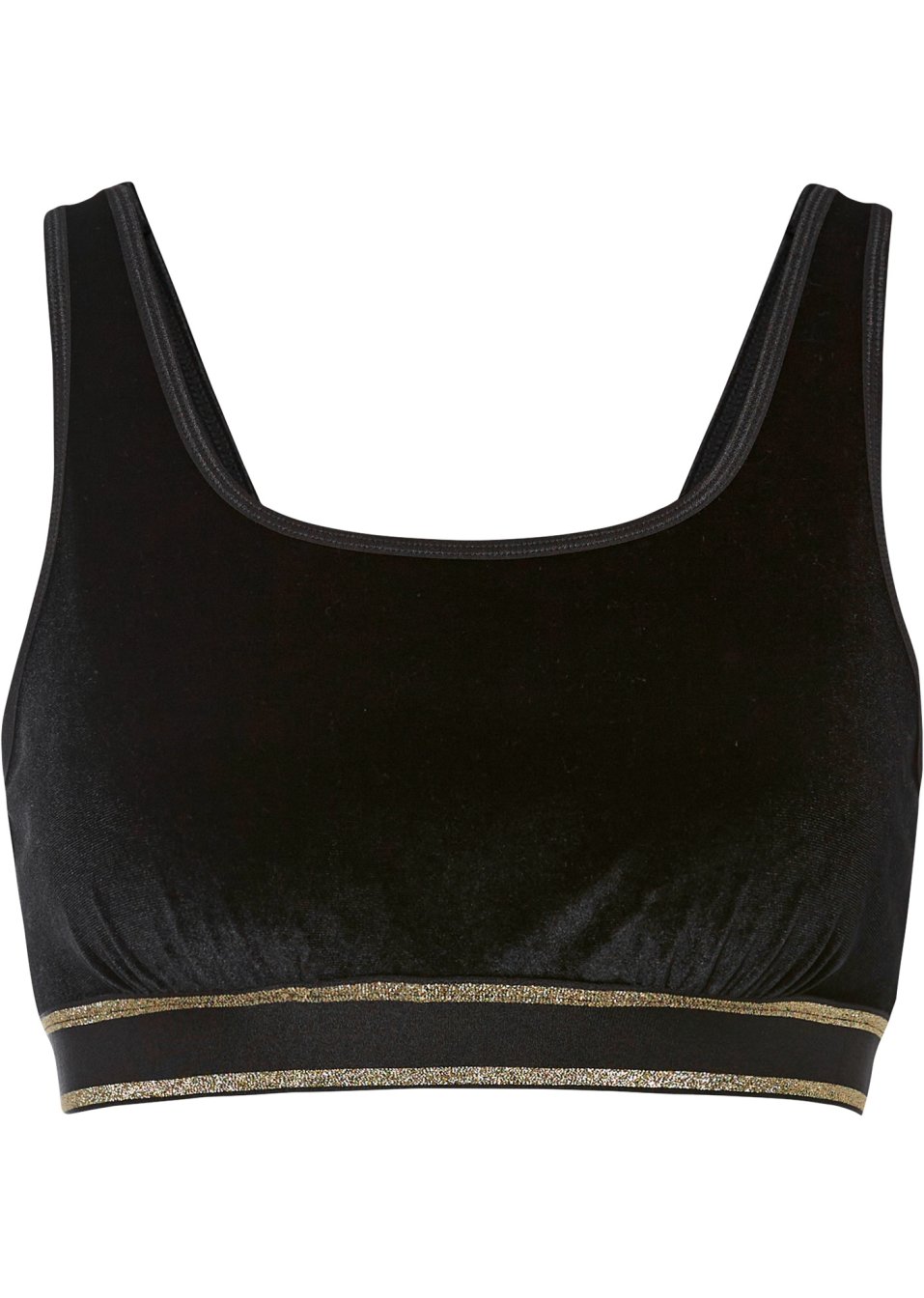 Brassière en velours