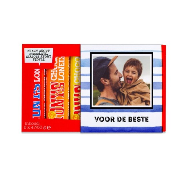 Tony’s Chocolonely | Proeverijtje | Voor de beste met eigen foto en tekst | 300g