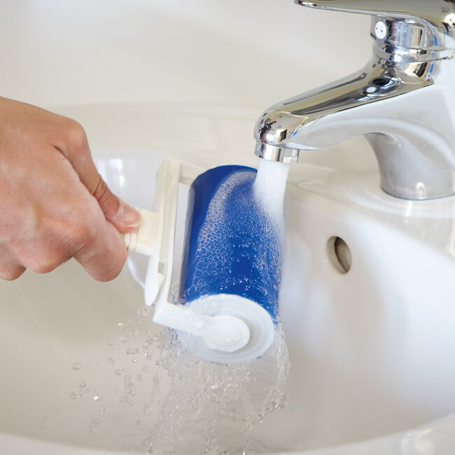 Brosse adhésive réutilisable lavable avec étui de protection