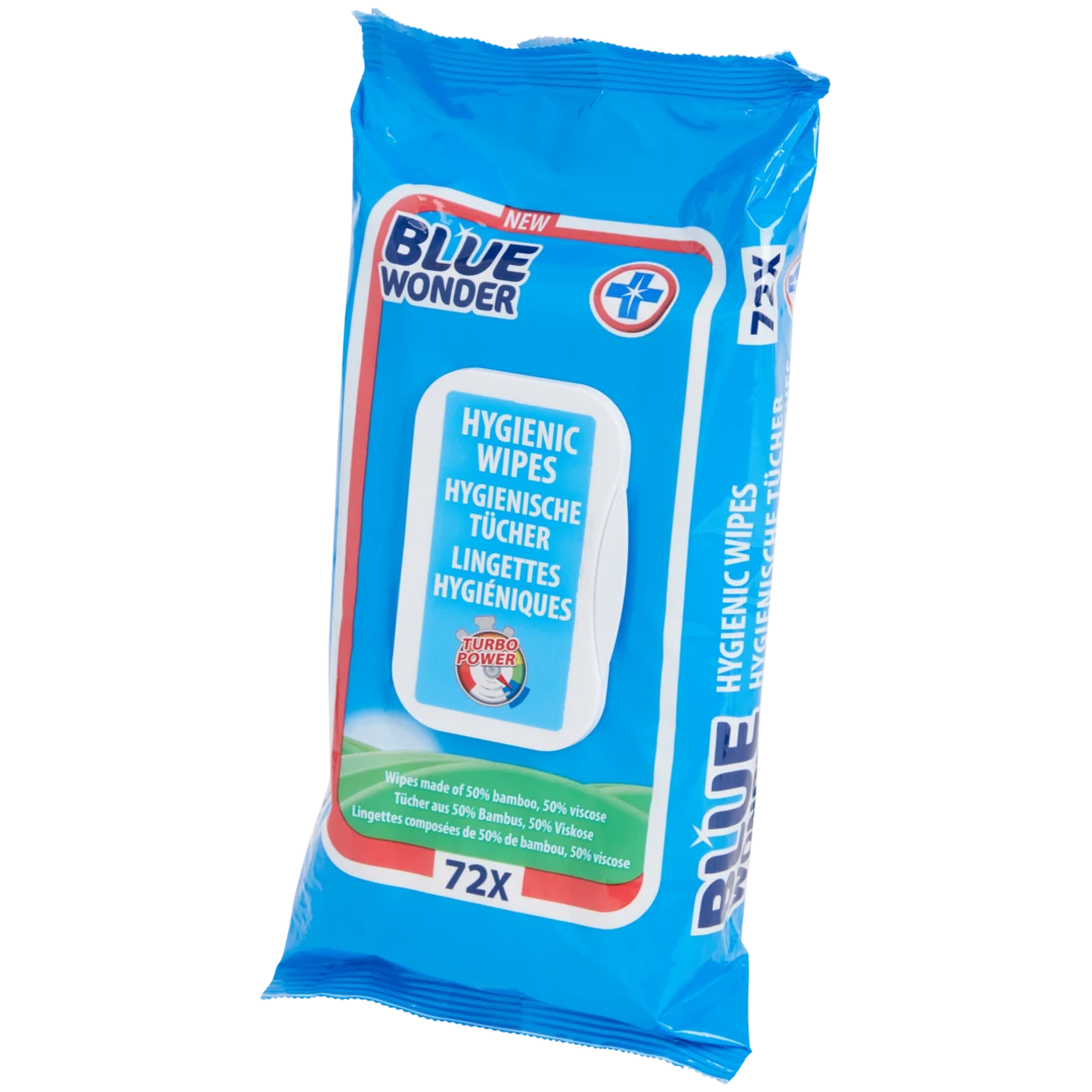Lingettes hygiéniques Blue Wonder