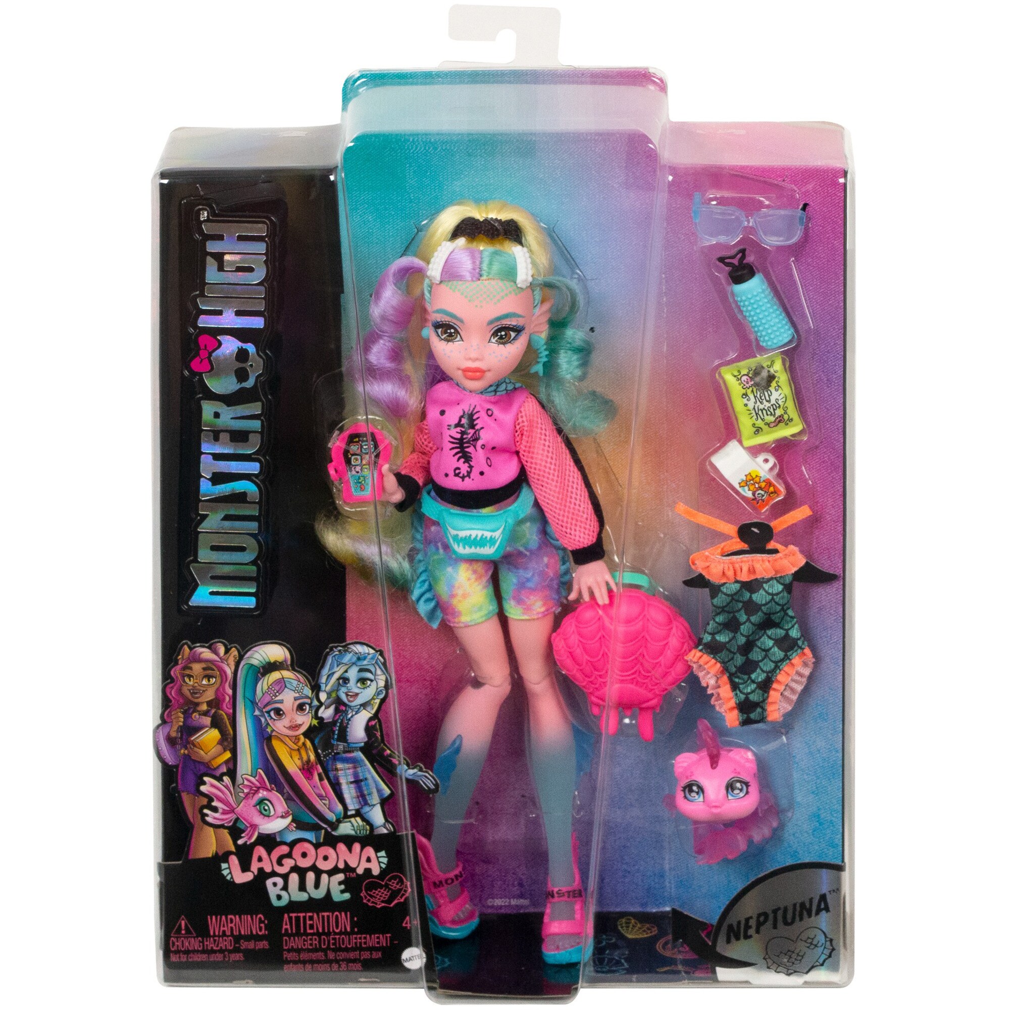 Mattel Puppe Monster High Lagoona Blue