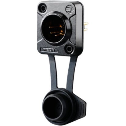 REAN RRX5M-Z-012-0 XLR male 5-pins D-chassisdeel voor outdoor