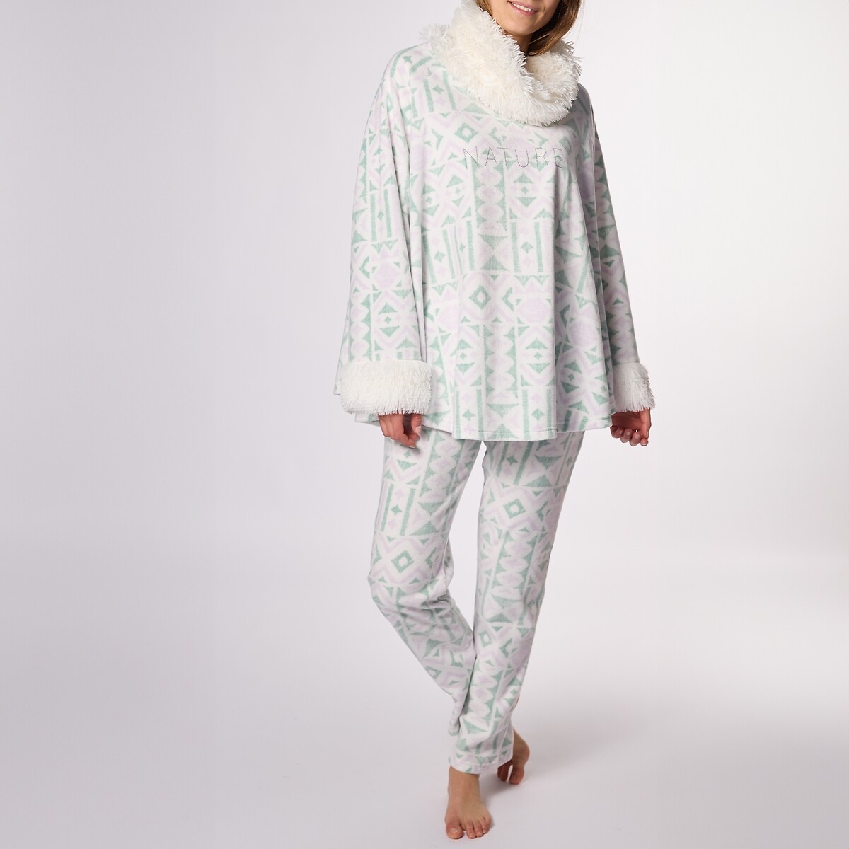 DODO<br>Poncho em microfibra Tolteques