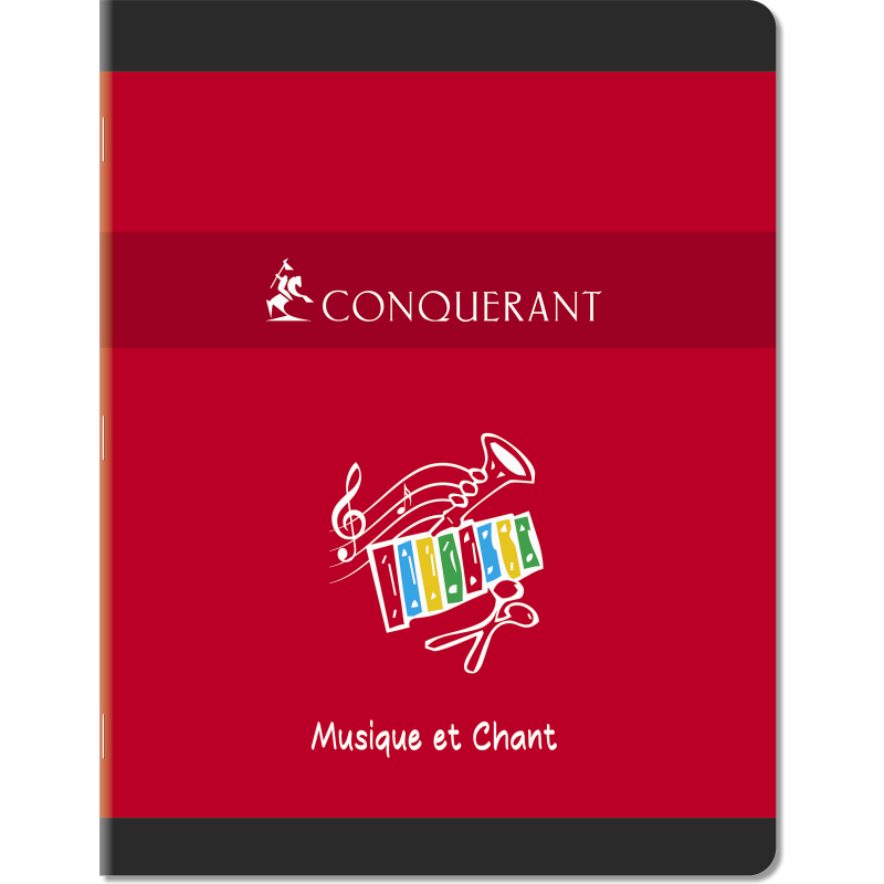 Cahier De Musique Conquerant 7 Agrafe 170X220 48P 70-90G Seyes/Musique Assorti