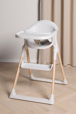 Beemoo CARE Harmony Matstol Inkl. Newborn Set, White/Wood