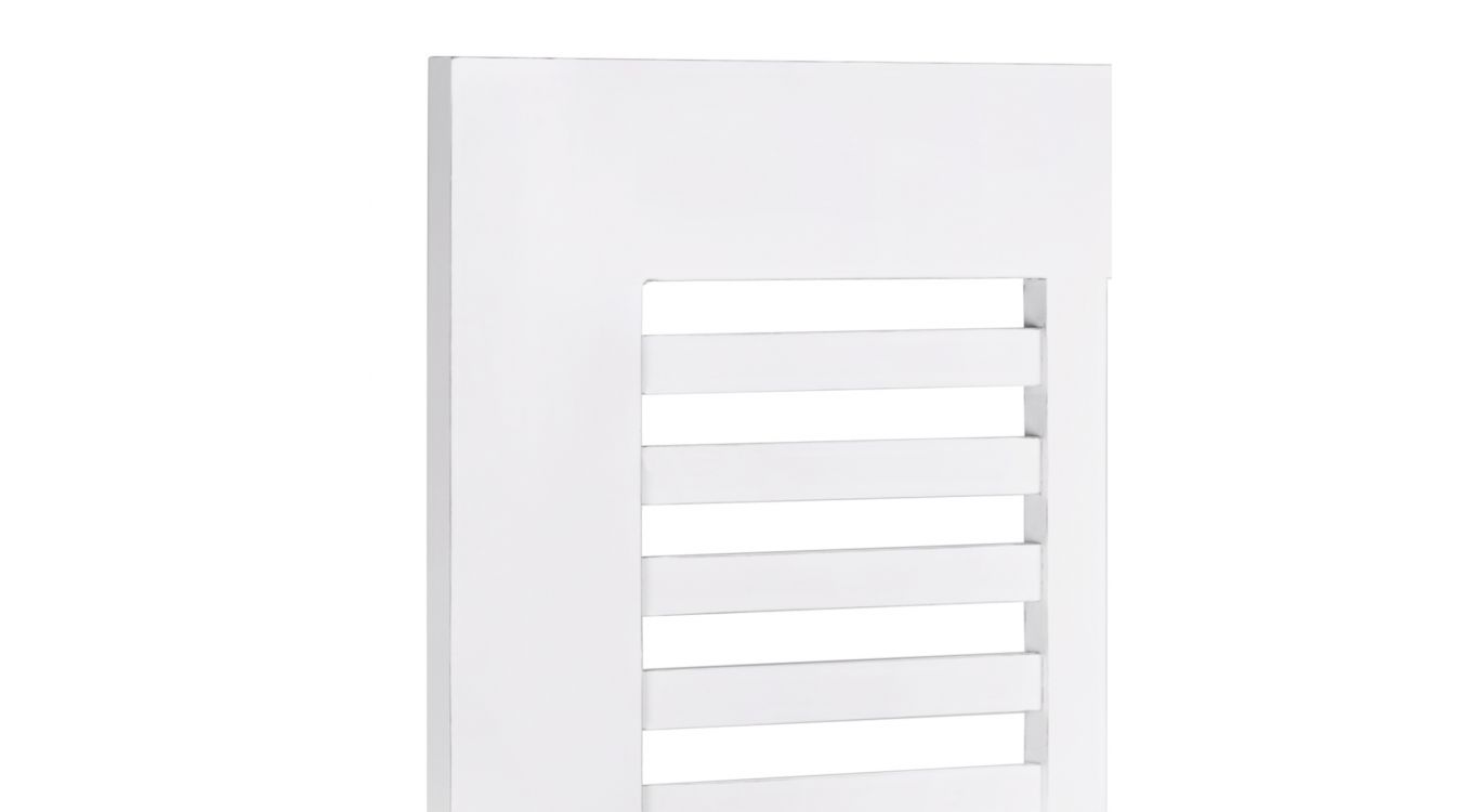 Tête de lit bois blanc 100x3x135cm