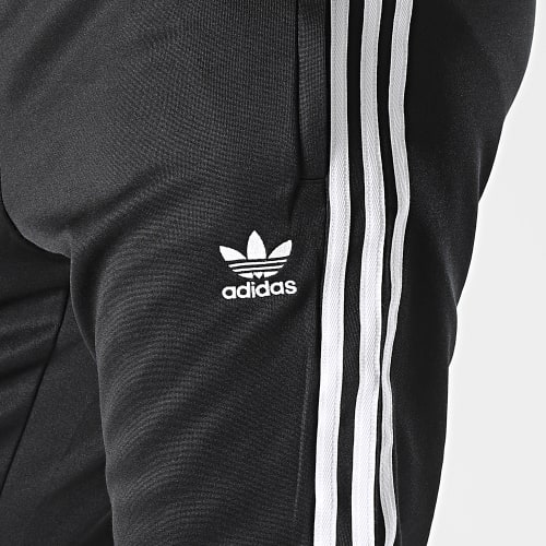 Pantalon Jogging A Bandes IA4791 Noir