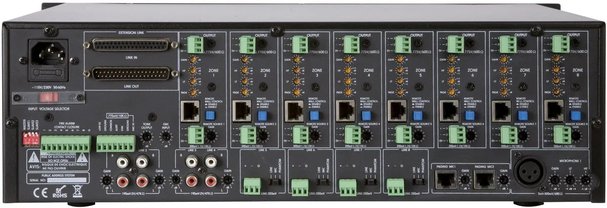Artsound MAT-8000 Amplis 100 volts