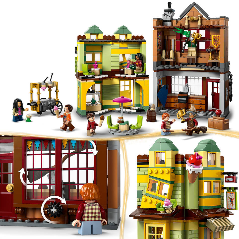 LEGO Harry Potter Zwik & Zwachtels Zwerkbalpaleis en IJssalon 76452