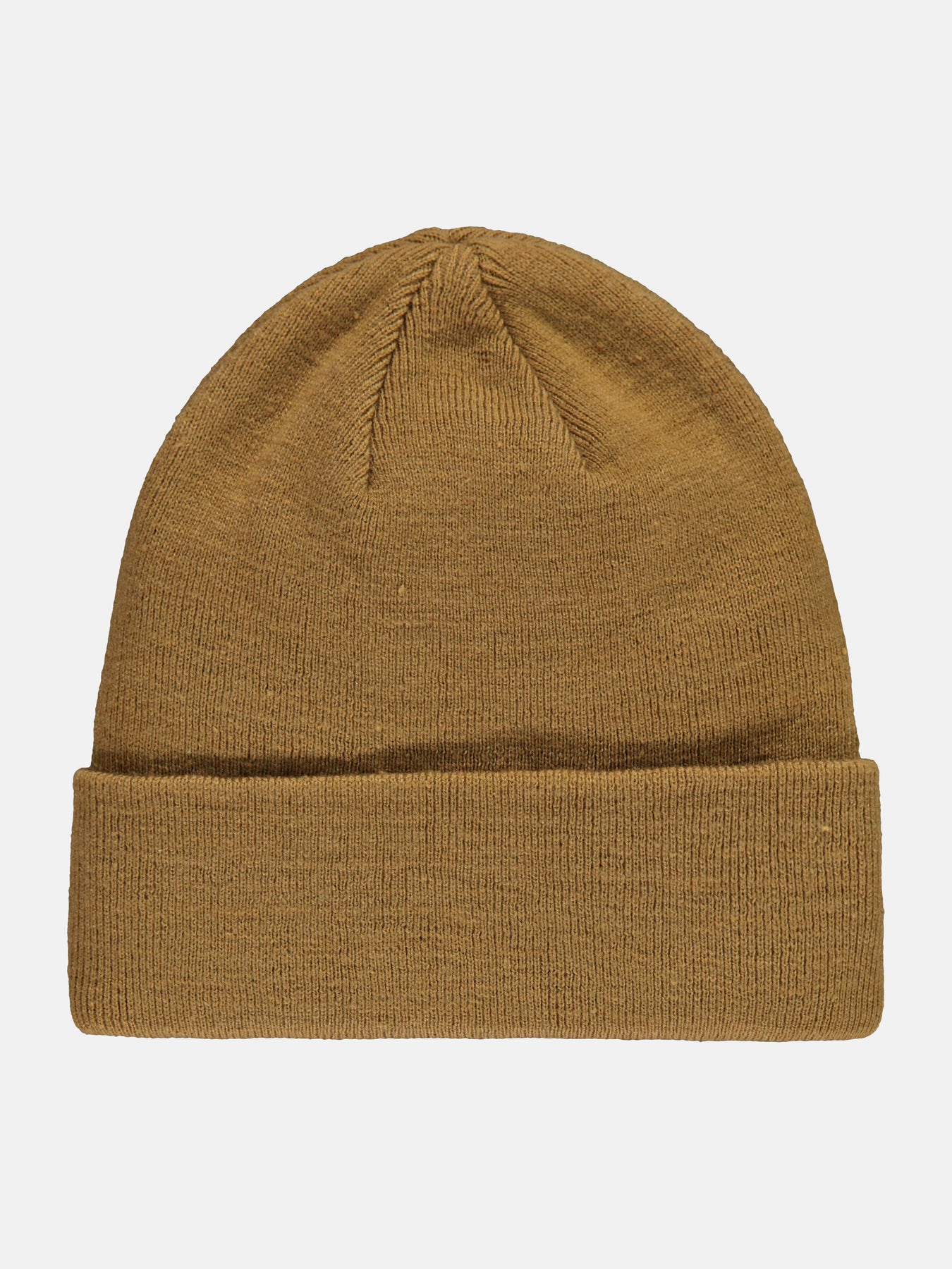 Flachstrickmütze, doppellagig