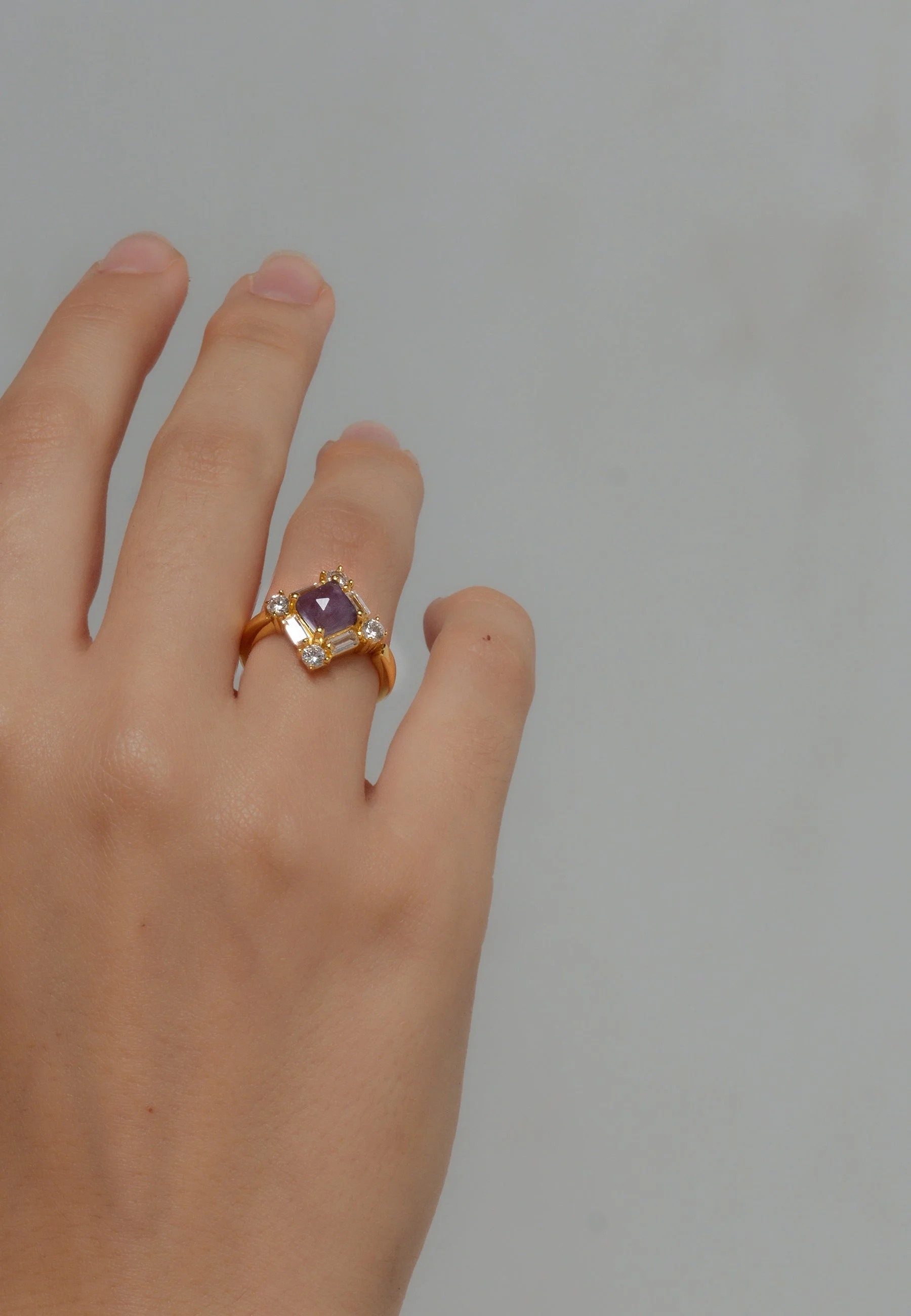 BAGUE POLARIS VIOLET - Bague polaris violet | Violet