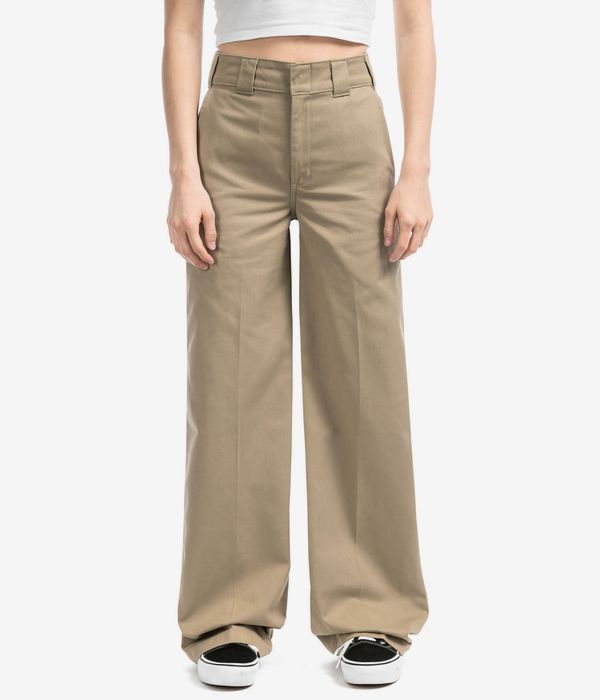 Dickies Wide Leg Work Pant Hose women (kahki)