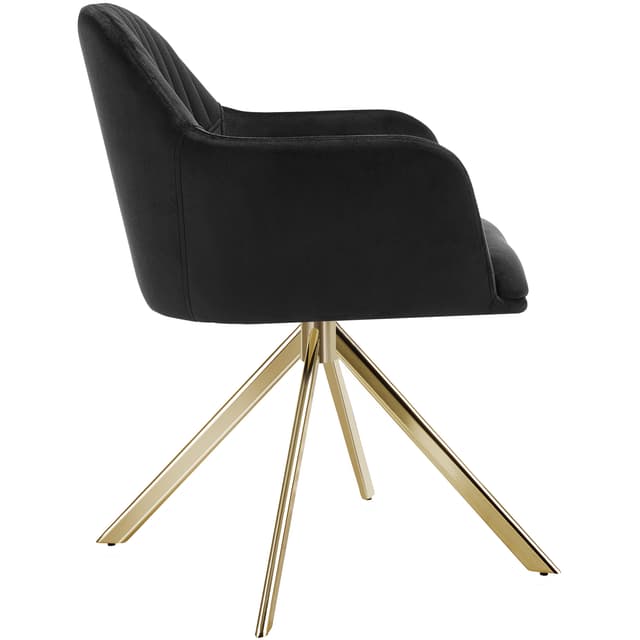Stol Lona, velour med polstring
