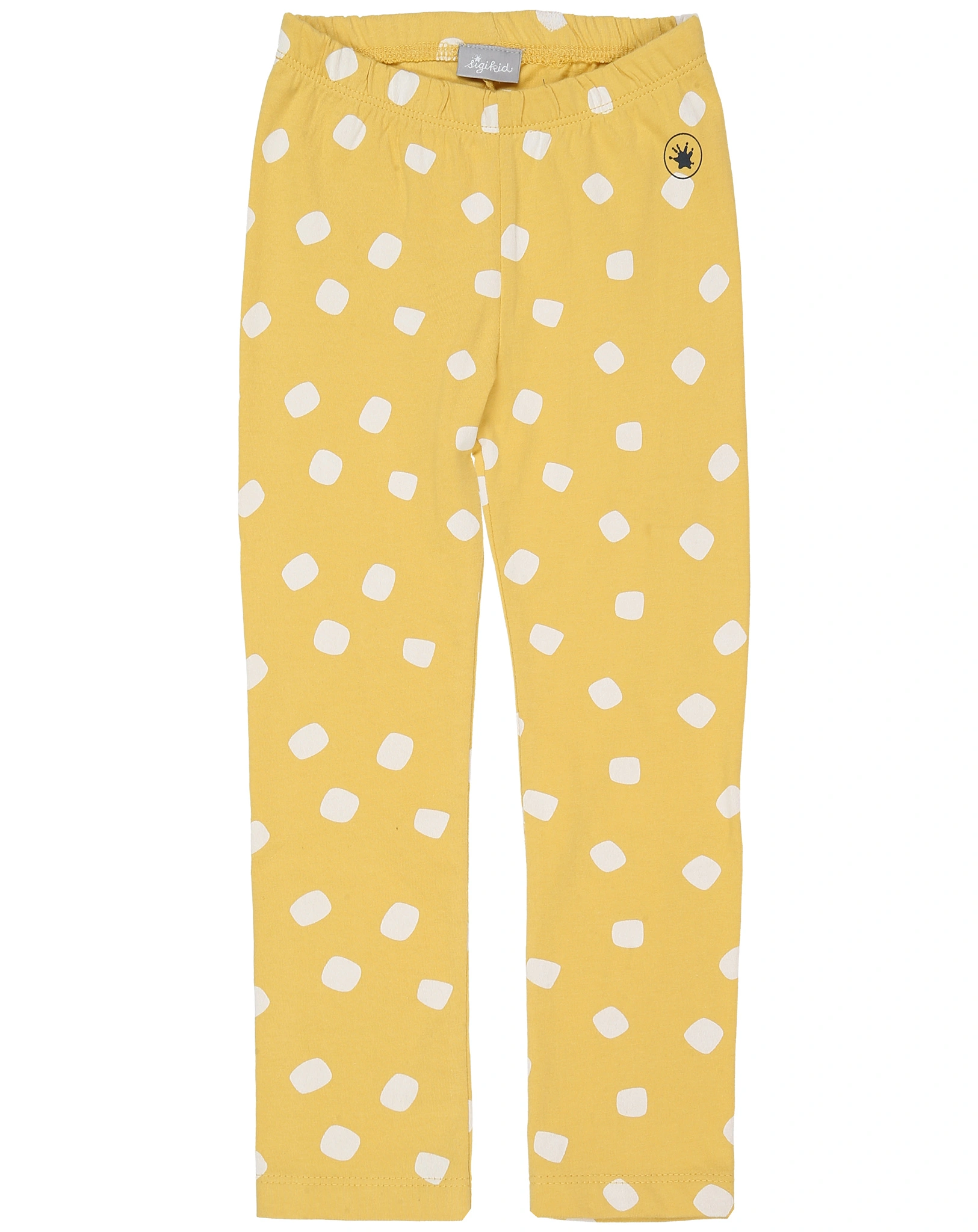 Schlafanzug GIRAFFE lang in blau/gelb
