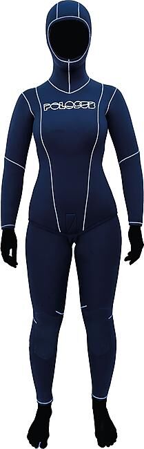 POLOSUB - COMBINAISON 5MM POLOSUB JERSEY REFENDU FEMME