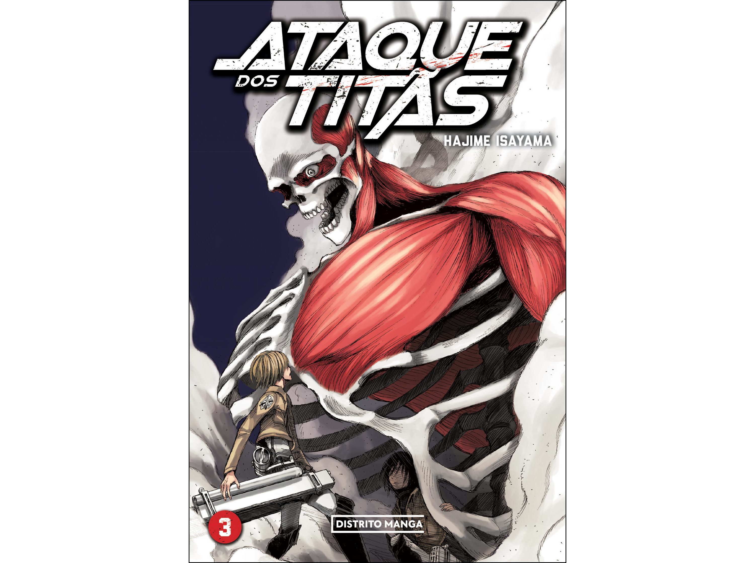 LIVRO ATAQUE DOS TITÃS - LIVRO 3 HAJIME ISAYAMA