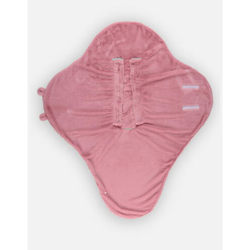 Couverture promenade fausse fourrure Rose Mix & Match - NOUKIE 'S