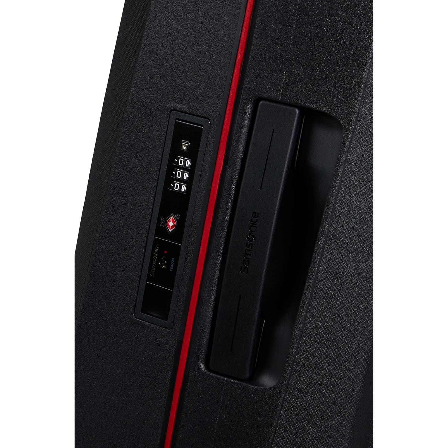 Samsonite Essens Spinner 55 charcoal/red
