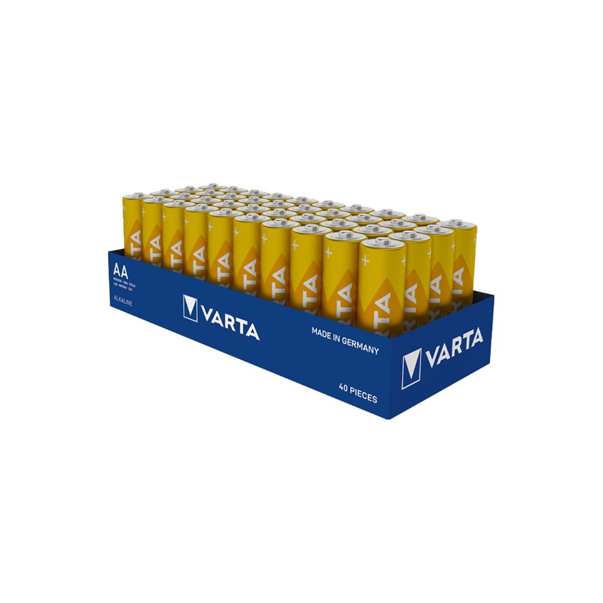 Varta Longlife AA batterier 7042225 (40-pk)
