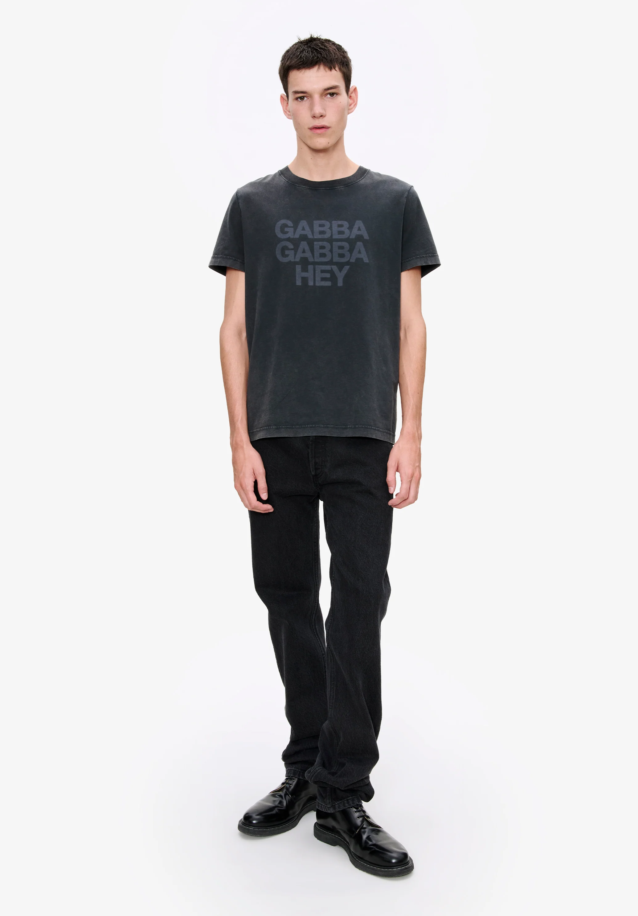 jean new standard - Noir delave